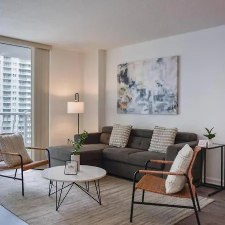 Stunning 1/1 Condo @Brickell Free Parking/Pool Miami Esterno foto